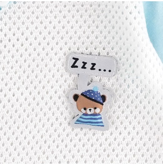 FIFFY SLEEPING BEAR SHORT SLEEVE VEST + LONG PANT SUIT BAJU BAYI (4125048)