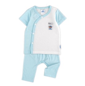 FIFFY SLEEPING BEAR SHORT SLEEVE VEST + LONG PANT SUIT BAJU BAYI (4125048)