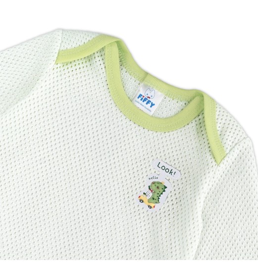 FIFFY LOOK DINO LONG SLEEVE + LONG PANT SUIT BAJU BAYI (4125049)