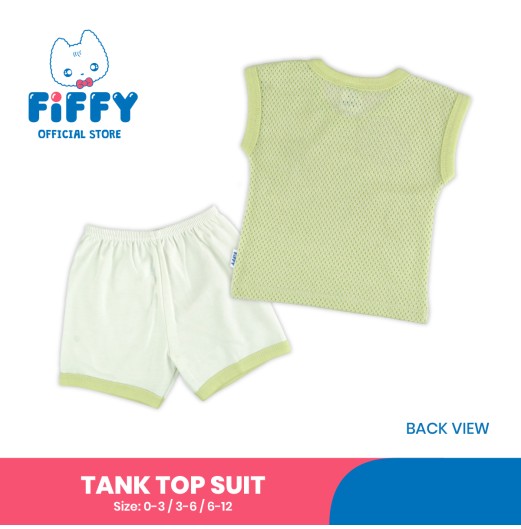 FIFFY LOOK DINO TANK TOP SUIT BAJU BAYI (4125050)