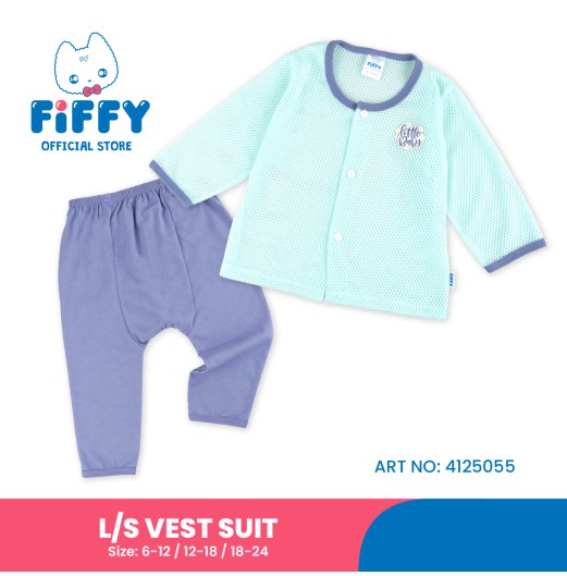 FIFFY LITTLE BABY LONG SLEEVE VEST SUIT BAJU BAYI (4125055)