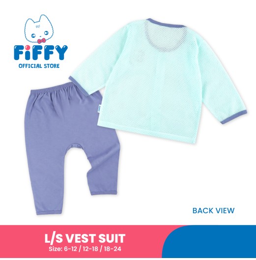 FIFFY LITTLE BABY LONG SLEEVE VEST SUIT BAJU BAYI (4125055)