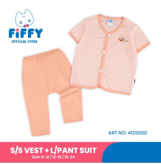 FIFFY FLY AWAY SHORT SLEEVE + LONG PANT SUIT BAJU BAYI (4125060) FIFFY FLY AWAY SHORT SLEEVE + LONG PANT SUIT BAJU BAYI (4125060)
