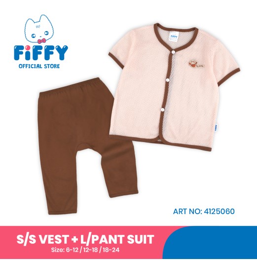 FIFFY FLY AWAY SHORT SLEEVE + LONG PANT SUIT BAJU BAYI (4125060) FIFFY FLY AWAY SHORT SLEEVE + LONG PANT SUIT BAJU BAYI (4125060)
