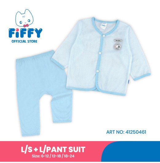 FIFFY MY LITTLE PENGUIN LONG SLEEVE VEST SUIT  BAJU BAYI (4125061)