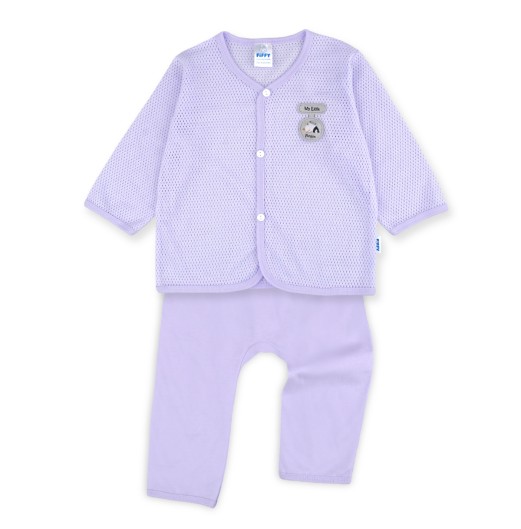 FIFFY MY LITTLE PENGUIN LONG SLEEVE VEST SUIT  BAJU BAYI (4125061)