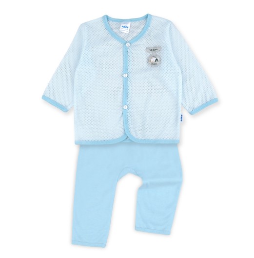 FIFFY MY LITTLE PENGUIN LONG SLEEVE VEST SUIT  BAJU BAYI (4125061)