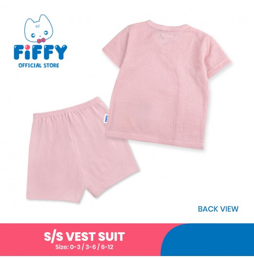 FIFFY MICE BAJU BAYI SHORT SLEEVE VEST SUIT (4125067)