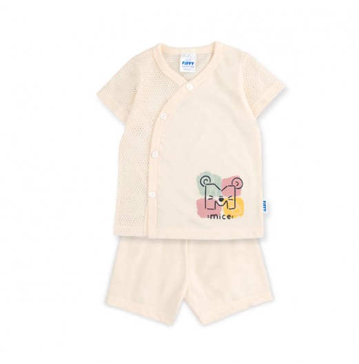 FIFFY MICE BAJU BAYI SHORT SLEEVE VEST SUIT (4125067)