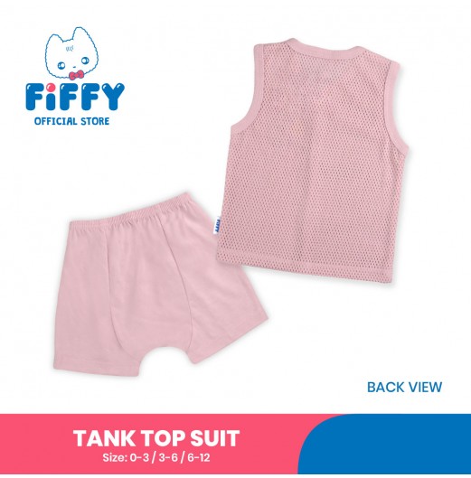FIFFY SMILE BAJU BAYI TANK TOP SUIT (4125070) FIFFY SMILE BAJU BAYI TANK TOP SUIT (4125070)