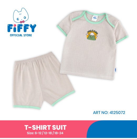 FIFFY VALCANO T-SHIRT SUIT BAJU BAYI (4125072) FIFFY VALCANO T-SHIRT SUIT BAJU BAYI (4125072)