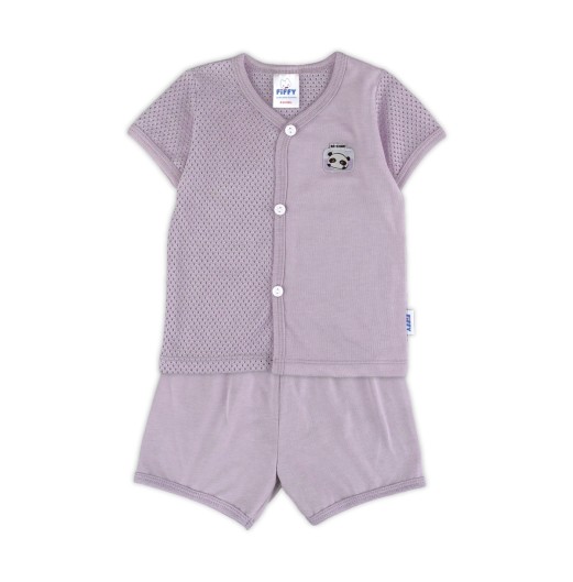 FIFFY PHOTO DAY SHORT SLEEVE VEST SUIT BAJU BAYI (4126002) FIFFY PHOTO DAY SHORT SLEEVE VEST SUIT BAJU BAYI (4126002)