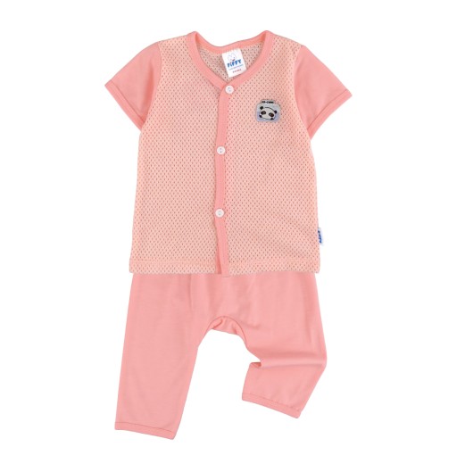 FIFFY PHOTO DAY SHORT SLEEVE VEST + LONG PANT SUIT BAJU BAYI (4126003)