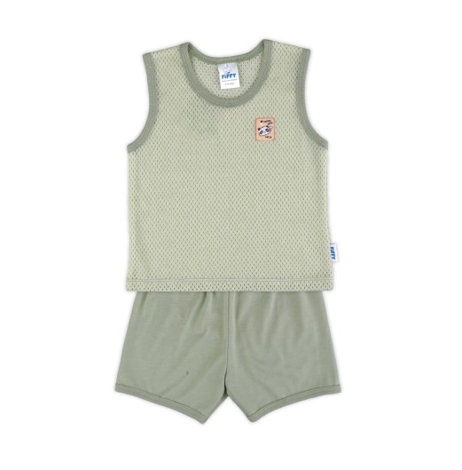 FIFFY TRAVEL WITH PANDA TANK TOP SUIT BAJU BAYI (4126005)