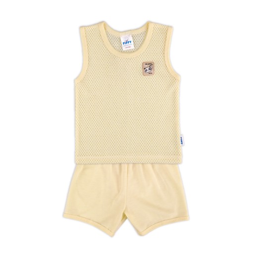 FIFFY TRAVEL WITH PANDA TANK TOP SUIT BAJU BAYI (4126005)