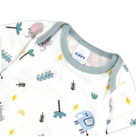 FIFFY FOREST SAFARI SHORT SLEEVE + LONG PANT SUIT BAJU BAYI (4225014)