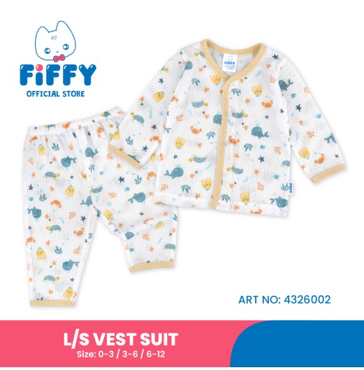 FIFFY UNDER THE SEA LONG SLEEVE VEST SUIT BAJU BAYI (4326002)