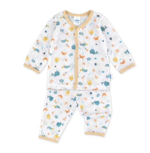 FIFFY UNDER THE SEA LONG SLEEVE VEST SUIT BAJU BAYI (4326002)