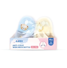 FIFFY PP WIDE NECK BOTTLE 125ML BOTOL SUSU BAYI (98-05-001)