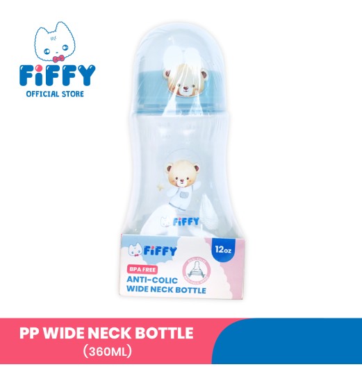 FIFFY PP WIDE NECK BOTTLE (360ML) BOTOL SUSU BAYI (98-05-003)