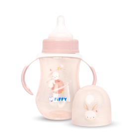 FIFFY PP WIDE NECK BOTTLE 250ML + HANDLE BOTOL SUSU BAYI (98-05-004)