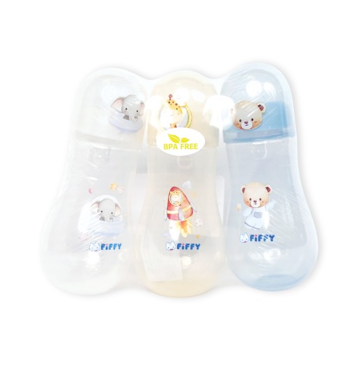 FIFFY PP STANDARD STREAMILE BOTTLE 275ML X 3 (98-05-005)