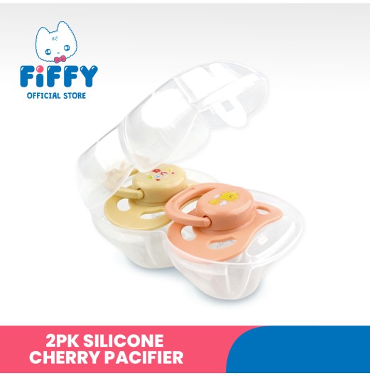 FIFFY PUTING PENENANG BAYI SILICONE SYMMETRICALPACIFIER X 2'S (98-05-009)