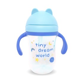 FIFFY PP SILICONE STRAW CUP WITH HANDLE 360M (98-05-017)
