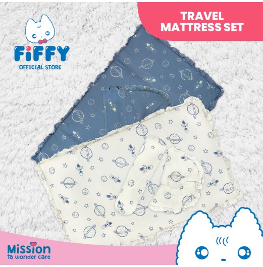 FIFFY TRAVEL MATTRESS SET (55 X 90CM) TILAM BAYI (98-084)