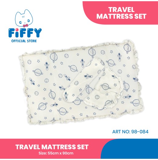FIFFY TRAVEL MATTRESS SET (55 X 90CM) TILAM BAYI (98-084)