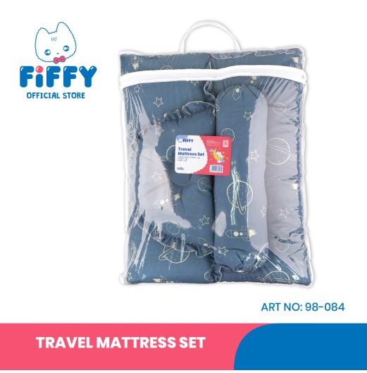 FIFFY TRAVEL MATTRESS SET (55 X 90CM) TILAM BAYI (98-084)