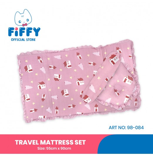 FIFFY TILAM BAYI TRAVEL MATTRESS SET 55 X 90CM (98-084)