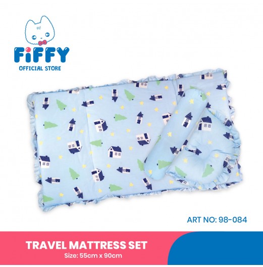 FIFFY TILAM BAYI TRAVEL MATTRESS SET 55 X 90CM (98-084)