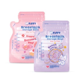 FIFFY BREAST MILK STORAGE BAG 3.5OZ PLASTIK SIMPAN SUSU IBU (30PCS) (98-09-001)