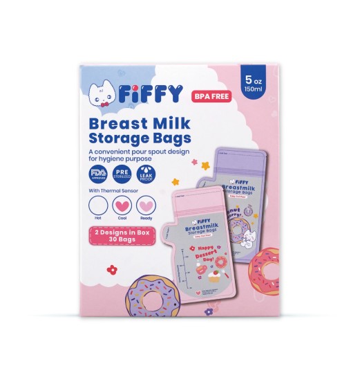 FIFFY BREAST MILK STORAGE BAG 5OZ PLASTIK SIMPAN SUSU IBU (30PCS) (98-09-002) FIFFY BREAST MILK STORAGE BAG 5OZ PLASTIK SIMPAN SUSU IBU (30PCS) (98-09-002)