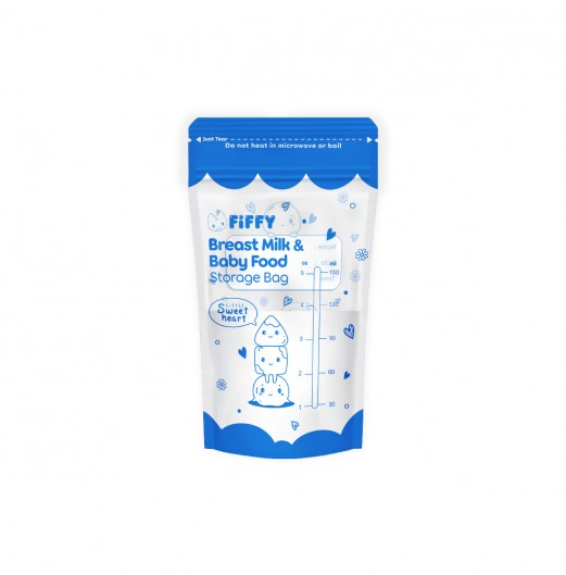 FIFFY BREAST MILK STORAGE BAG 5OZ PLASTIK SIMPAN SUSU IBU (25PCS/BOX) (98-09-004)