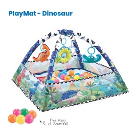 FIFFY TIKAR PERMAINAN BAYI ANIMAL GATHERING PLAYMAT (98-11-002)