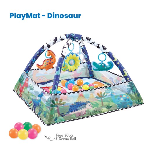 FIFFY TIKAR PERMAINAN BAYI ANIMAL GATHERING PLAYMAT (98-11-002)