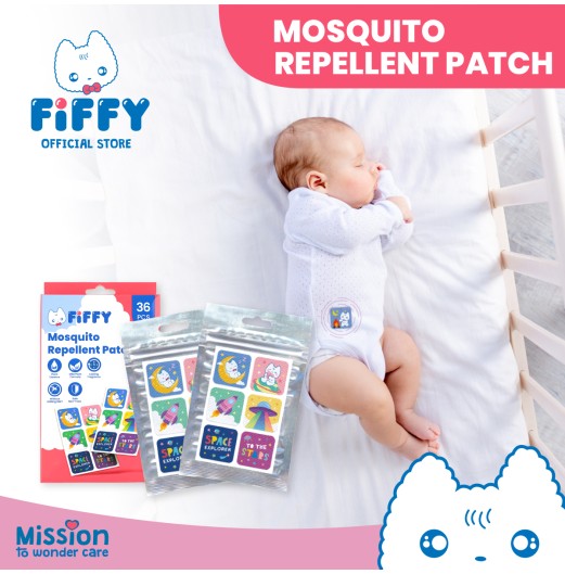 FIFFY MOSQUITO REPELLENT PATCH PELEKAT PENGHALAU NYAMUK (98-14-011) FIFFY MOSQUITO REPELLENT PATCH PELEKAT PENGHALAU NYAMUK (98-14-011)