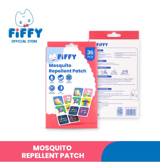 FIFFY MOSQUITO REPELLENT PATCH PELEKAT PENGHALAU NYAMUK (98-14-011) FIFFY MOSQUITO REPELLENT PATCH PELEKAT PENGHALAU NYAMUK (98-14-011)