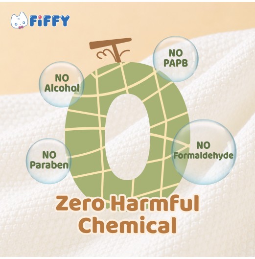 FIFFY BABY WIPES MELON (120’S X 2) TISU BASAH (98-15-004)