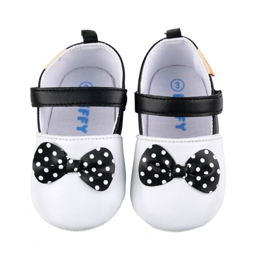 FIFFY POLKA DOT BOW BABY SHOES KASUT BAYI (98-25015)