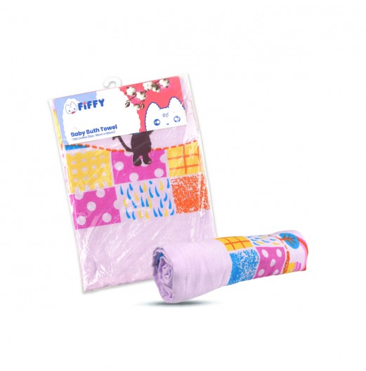 Towels - FIFFY BABY BATH TOWEL 60 X 120CM Towels - FIFFY BABY BATH TOWEL 60 X 120CM