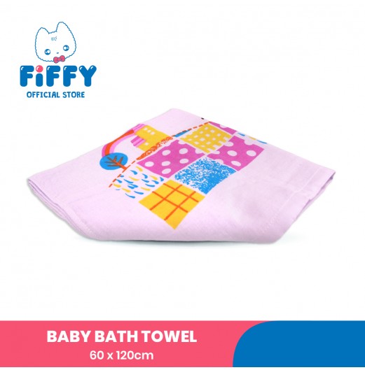 Towels - FIFFY BABY BATH TOWEL 60 X 120CM Towels - FIFFY BABY BATH TOWEL 60 X 120CM
