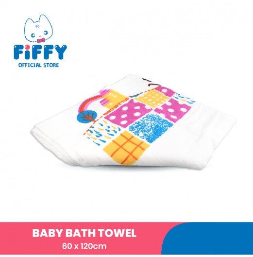 Towels - FIFFY BABY BATH TOWEL 60 X 120CM Towels - FIFFY BABY BATH TOWEL 60 X 120CM