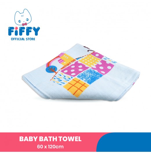 Towels - FIFFY BABY BATH TOWEL 60 X 120CM Towels - FIFFY BABY BATH TOWEL 60 X 120CM
