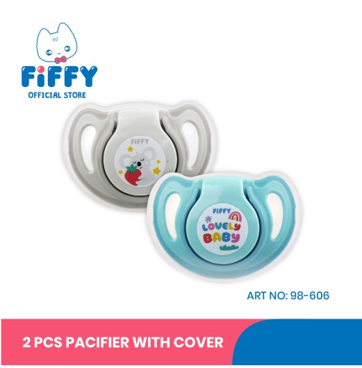 FIFFY SILICONE ORTHODONTIC PACIFIER X 2'S (98-606)