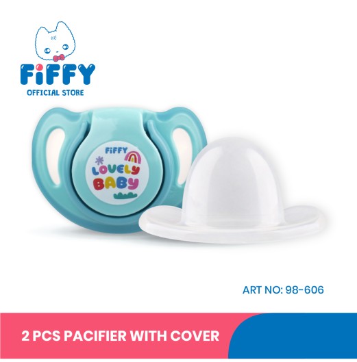 FIFFY SILICONE ORTHODONTIC PACIFIER X 2'S (98-606)