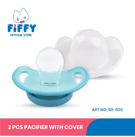 FIFFY SILICONE ORTHODONTIC PACIFIER X 2'S (98-606)