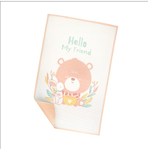 FIFFY PRINTED AIR FILLED RUBBER COT SHEET (60CM X 90CM) ALAS TIKAR GETAH BAYI (98-637)
